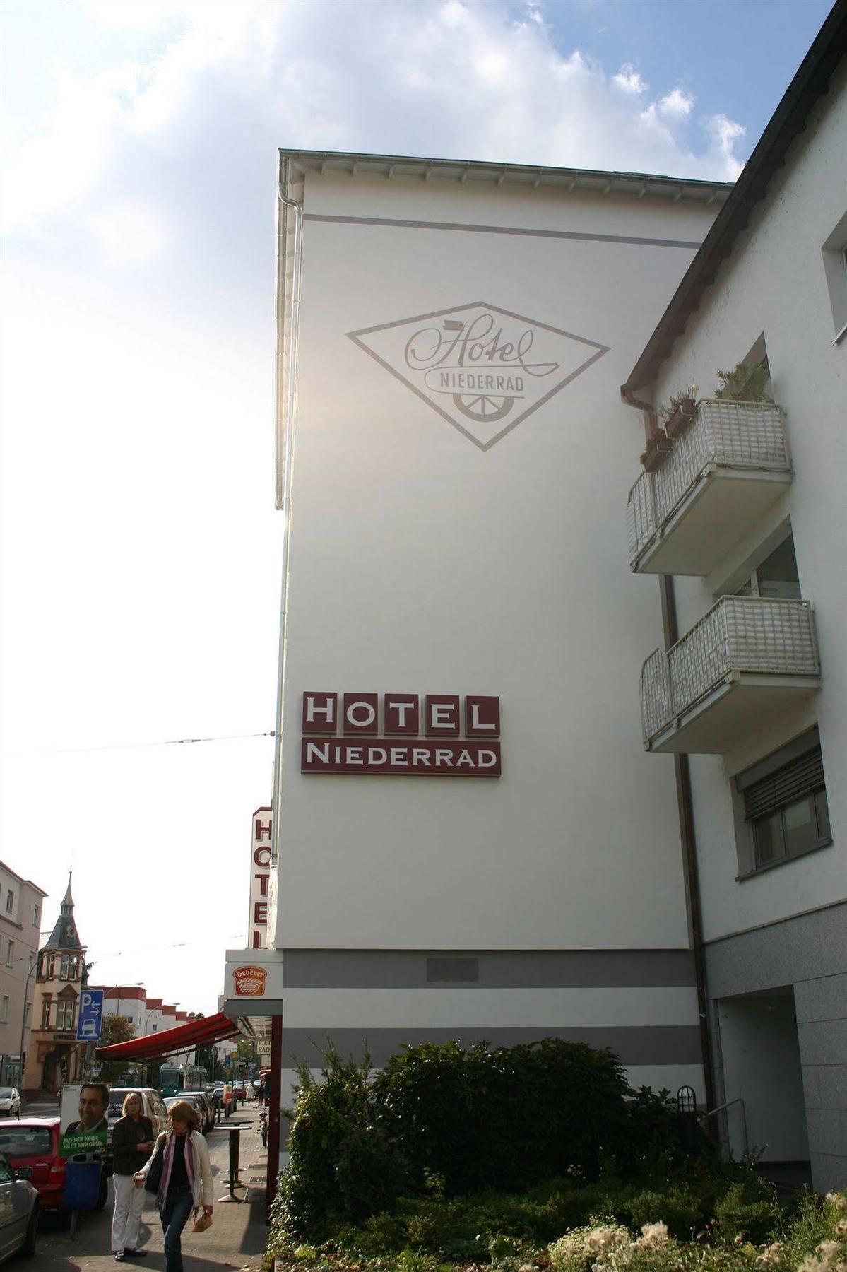 Hotel Niederrad - Self Check In Frankfurt am Main Exterior foto